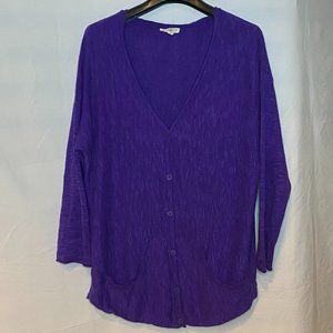 Eileen Fisher Petite Button Down Cardigan (Sz L petitie)